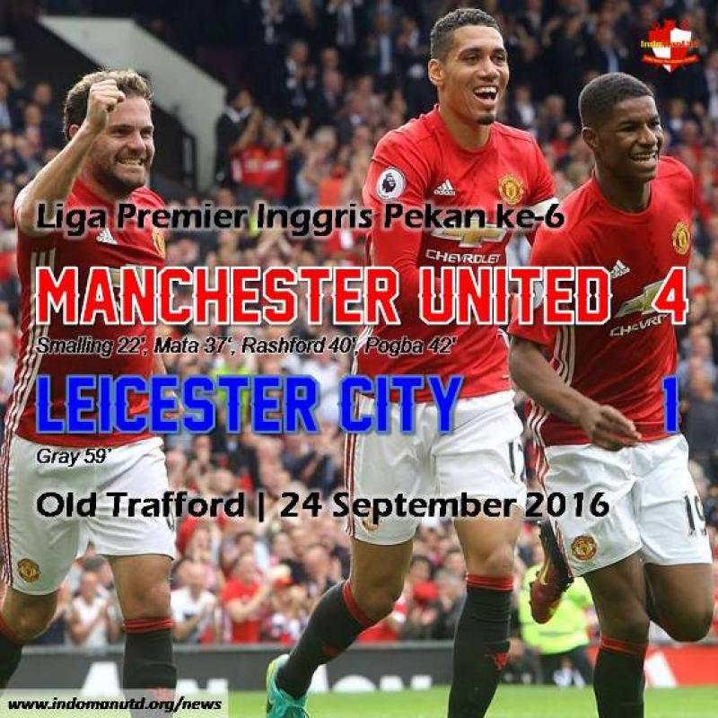 Review: Manchester United 4-1 Leicester City